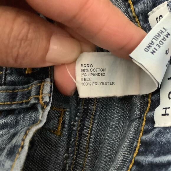 Gap Denim Ruffle Hem Mini Skirt Girls Size 4 - Picture 4 of 4